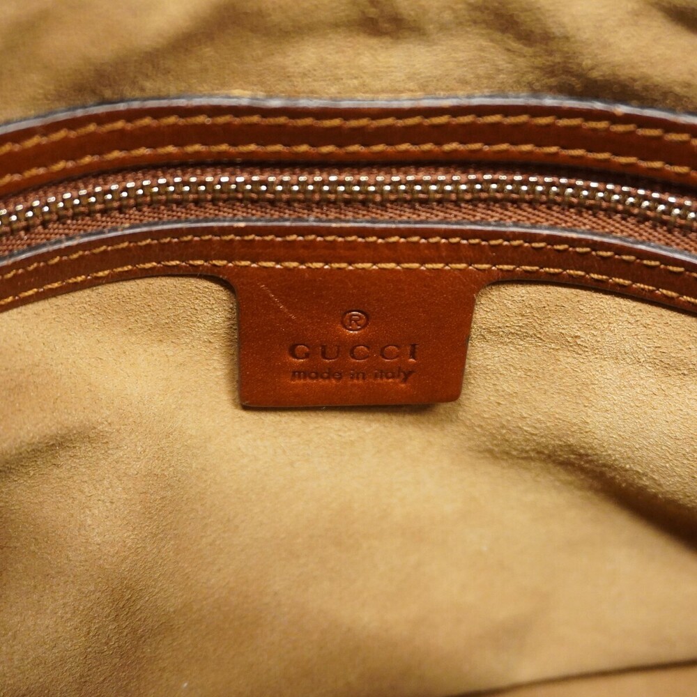 Gucci GG Supreme Handbag Brown Bag - Picture 6 of 10